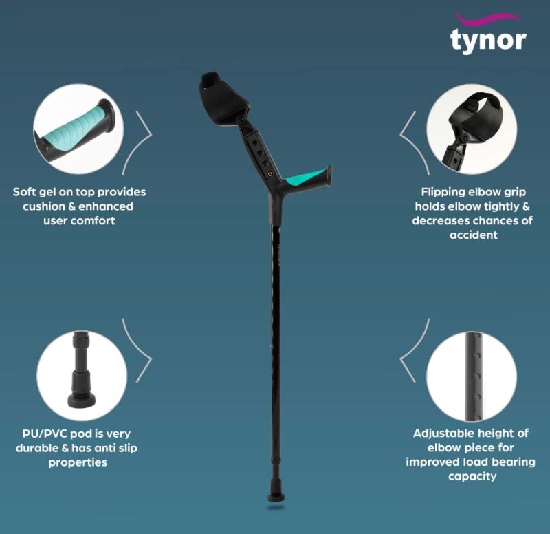 Adjustable Elbow Crutch - Image 3