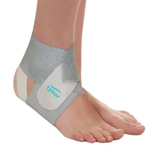 Ankle Wrap Sleek Elastic, Grey, Universal, 1 Unit